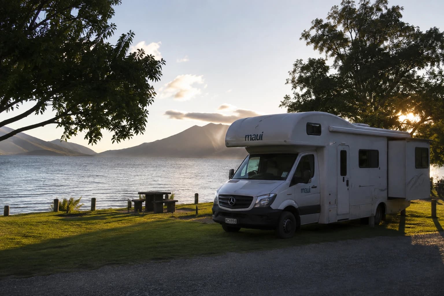Motorhome on the road — buying a caravan or motorhome before summer New Zealand