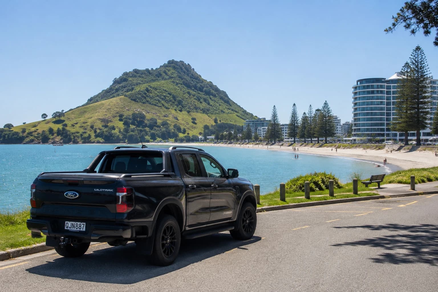Vehicle near Tauranga Harbour — vehicle finance Tauranga New Zealand
