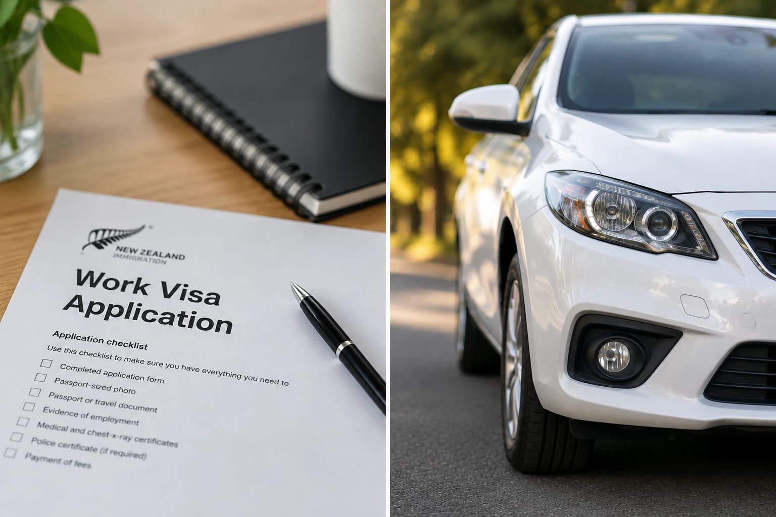Vehicle finance on a visa in New Zealand